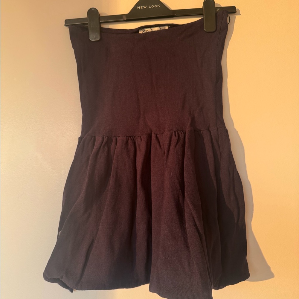 Zara Navy Women's Bandeau top